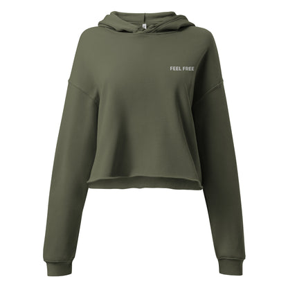 Urban collection - Crop Hoodie embroidered